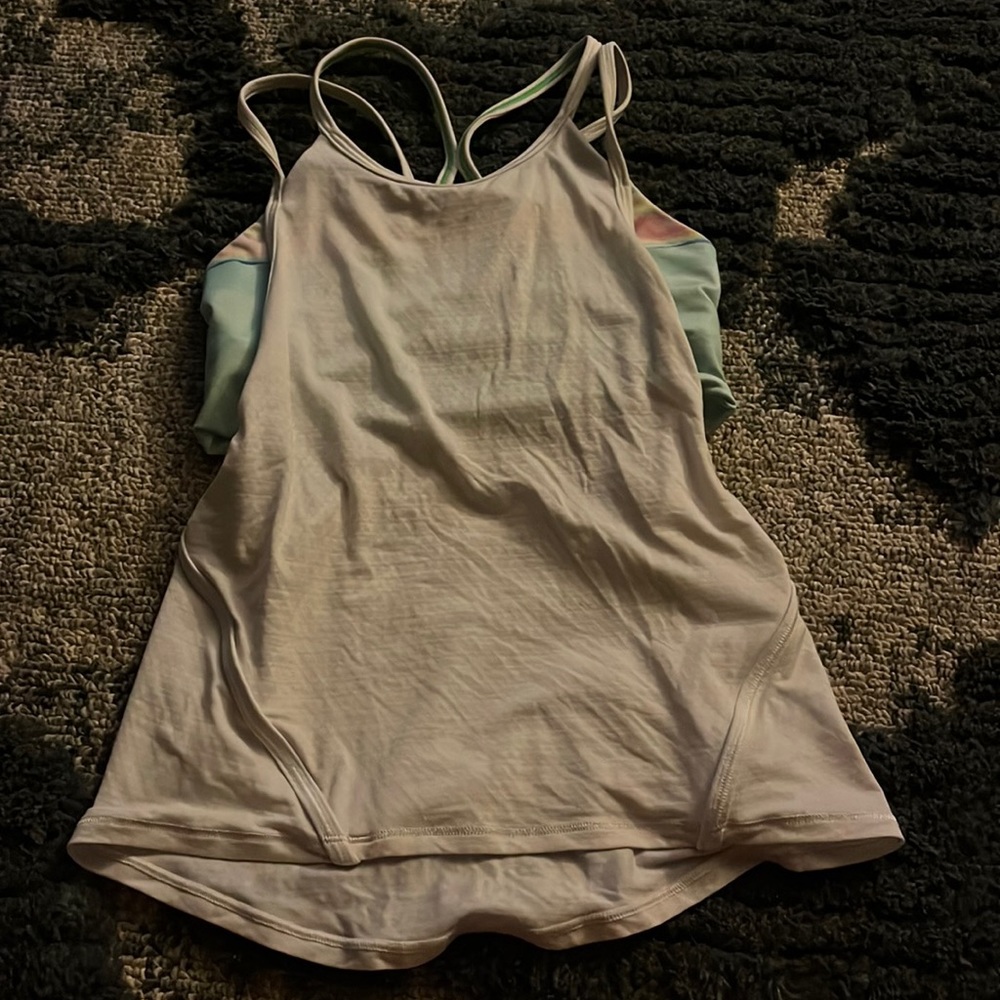 White Ivivva tank top!!!